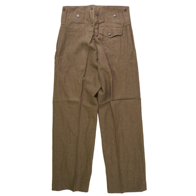 Issued Greek Wool Battledress Trousers