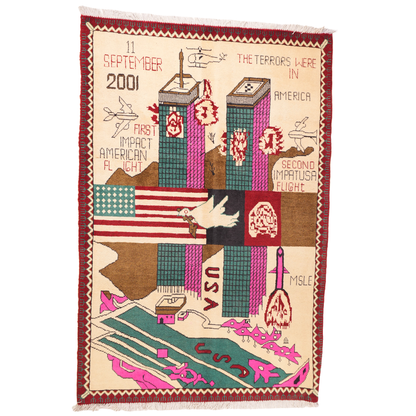 Afghan 9/11 Peace Rug