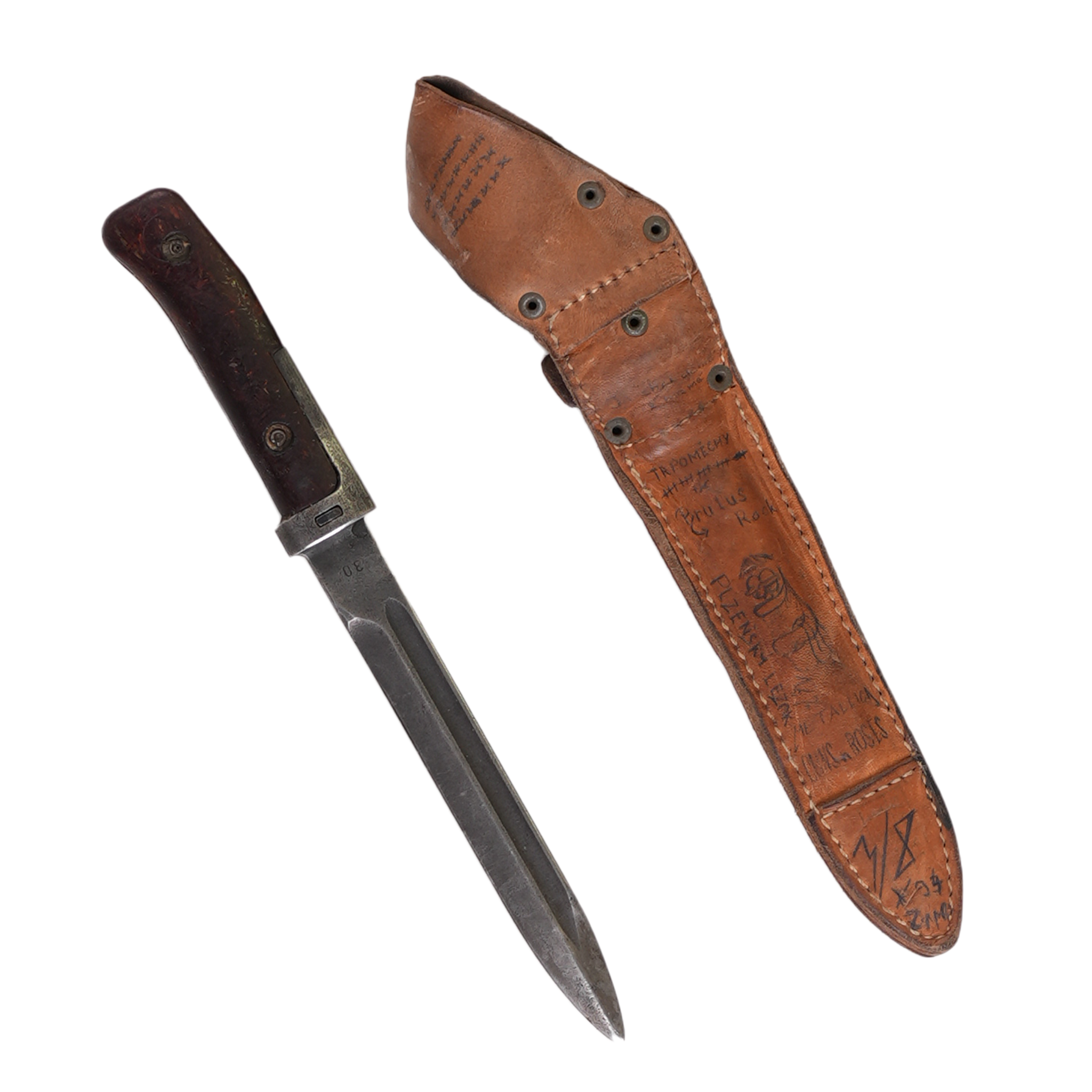 Issued Czech vz. 58 Bayonet w/Sheath