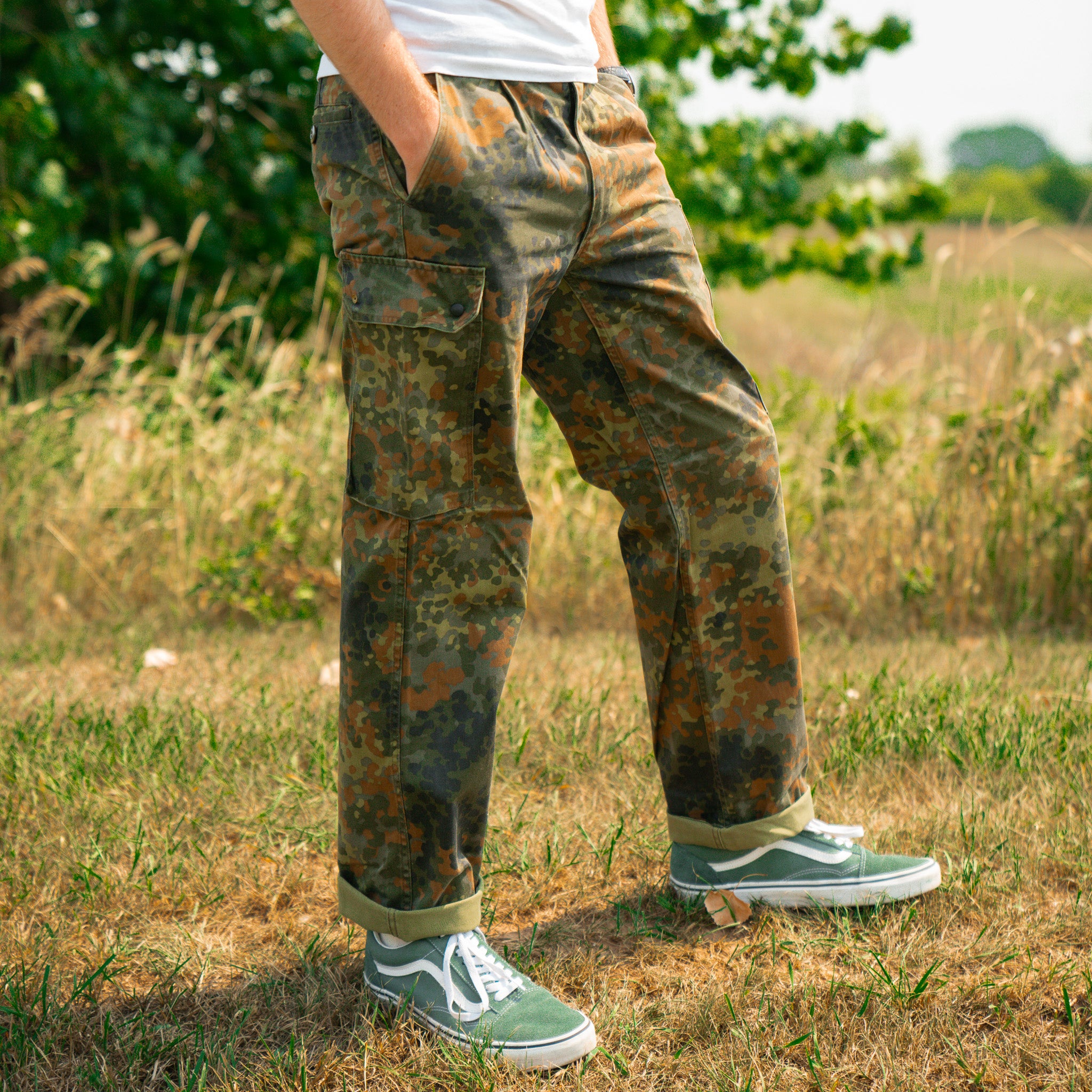 Issued Bundeswehr Flecktarn Field Pants