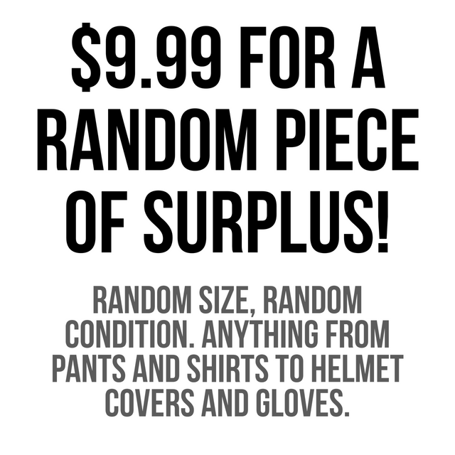 Random Surplus Grab Bag Americana Pipedream Apparel