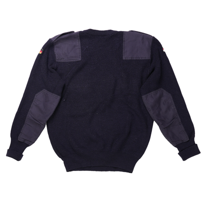 Issued German Blue Commando Sweater