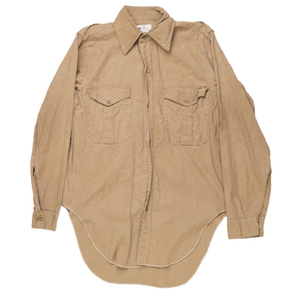 British WWII Areotex North African Drill Shirt