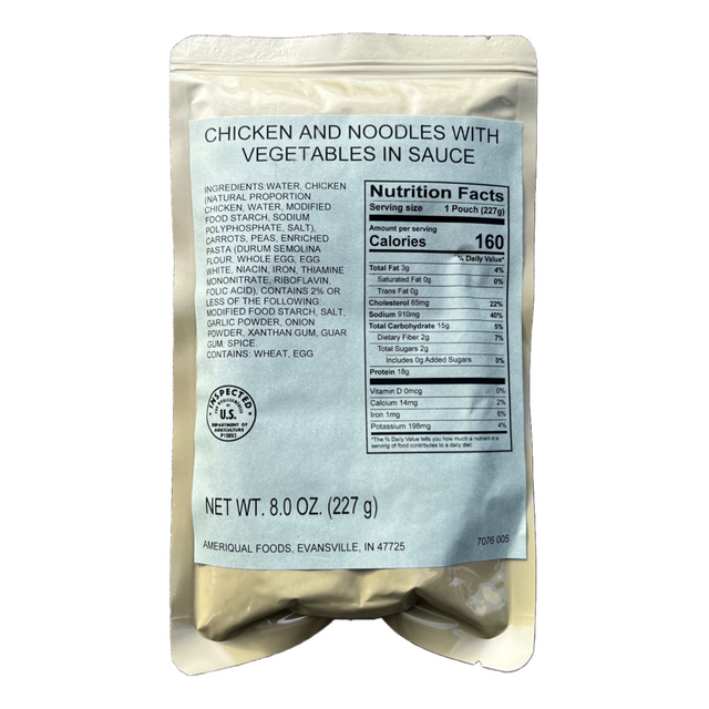 USGI Chicken Noodle Soup MRE Entree
