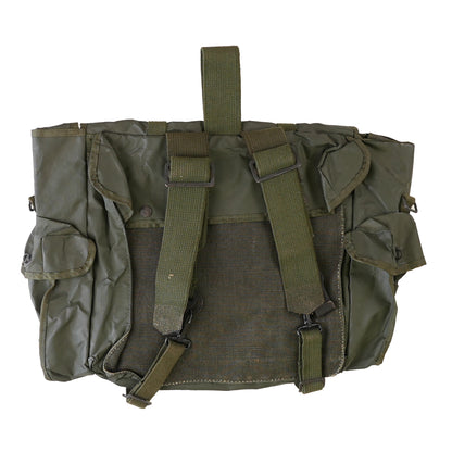 Issued Belgian OD Small Vinyl Rucksack