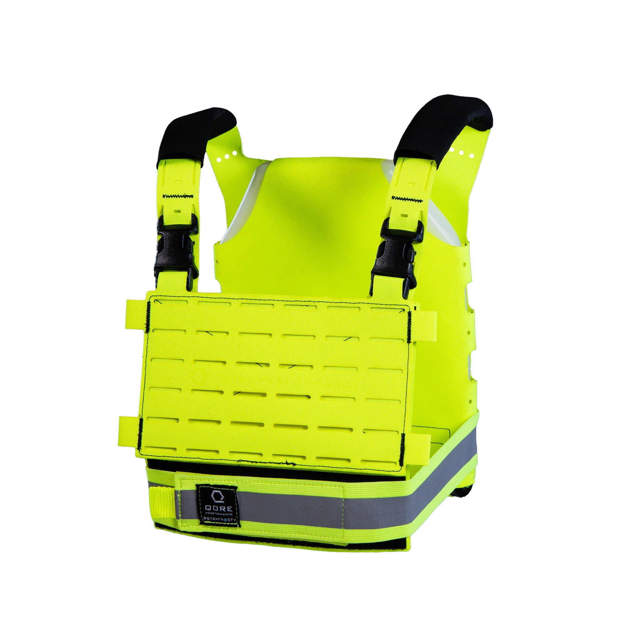 ICEPLATE® CashVest™ (QSR/Drive-Thru Specific Cooling, Heating and Hydration Safety Vest with 360° Reflective)
