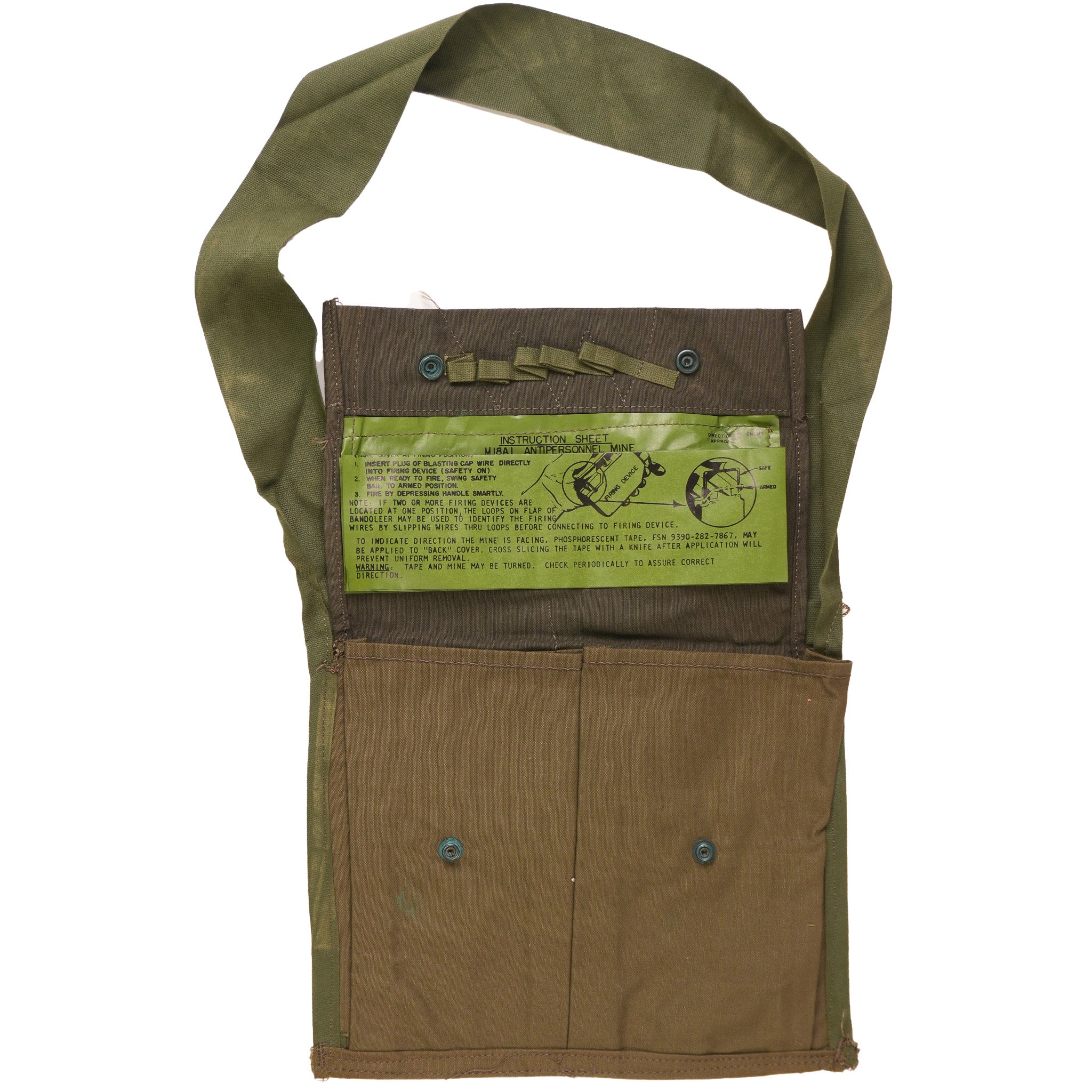 Unissued M18A1 Claymore Bag – Americana Pipedream Apparel