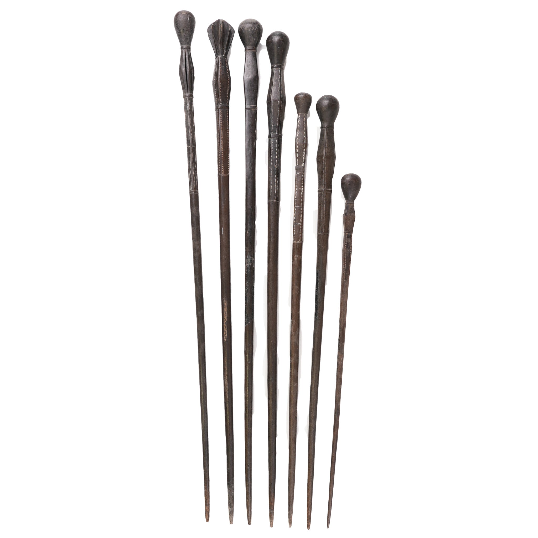 Traditional Canes from the Solomon Islands