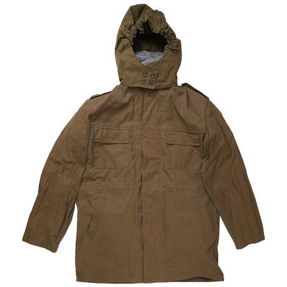 Unissued Czech Parka W/Hood & Faux Collar