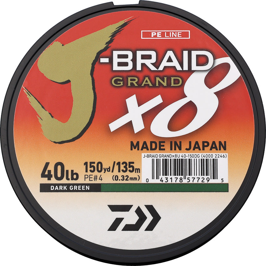J-Braid Grand Braided Fishing Line