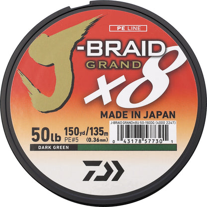 J-Braid Grand Braided Fishing Line