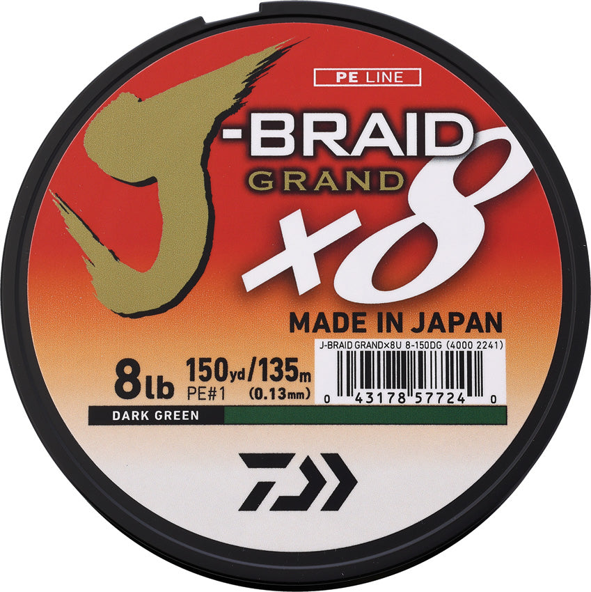 J-Braid Grand Braided Fishing Line