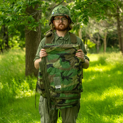 USGI M81 Woodland Poncho Liner/Woobie