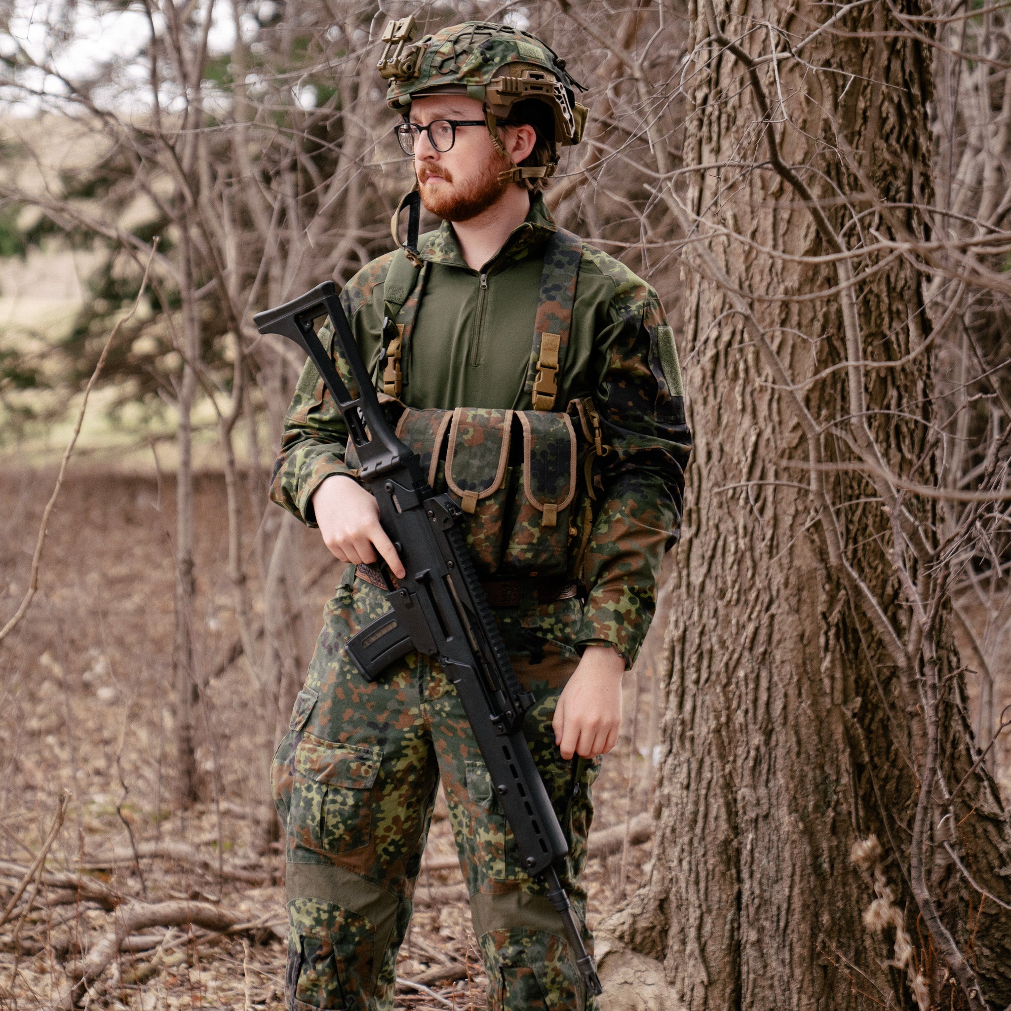 Mil-Tec® Flecktarn Combat Shirt