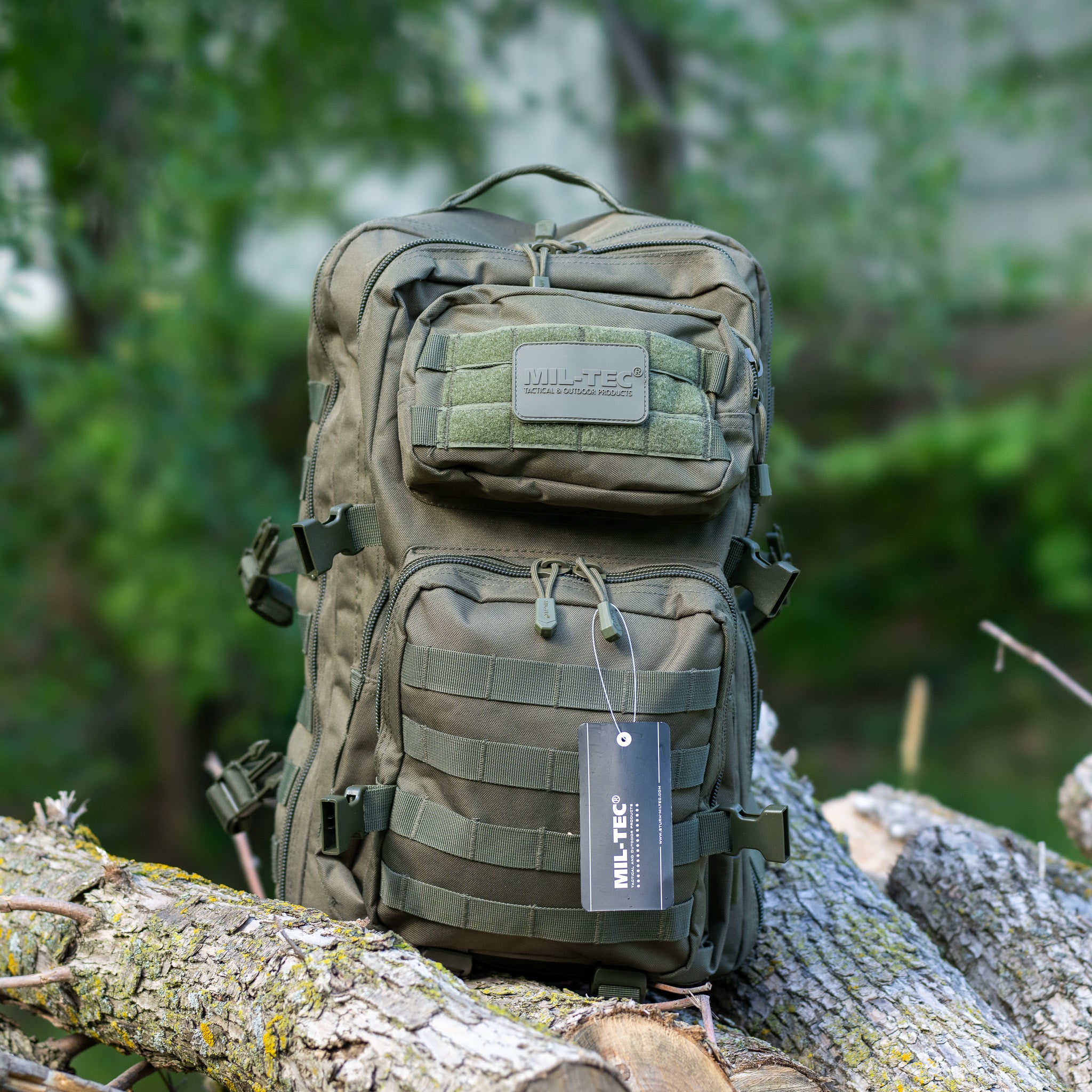MIL-TEC スイス軍　サイクル バイクパック Mil-Tec OD Green 36L Large Assault Pack – Tactical MOLLE Pack