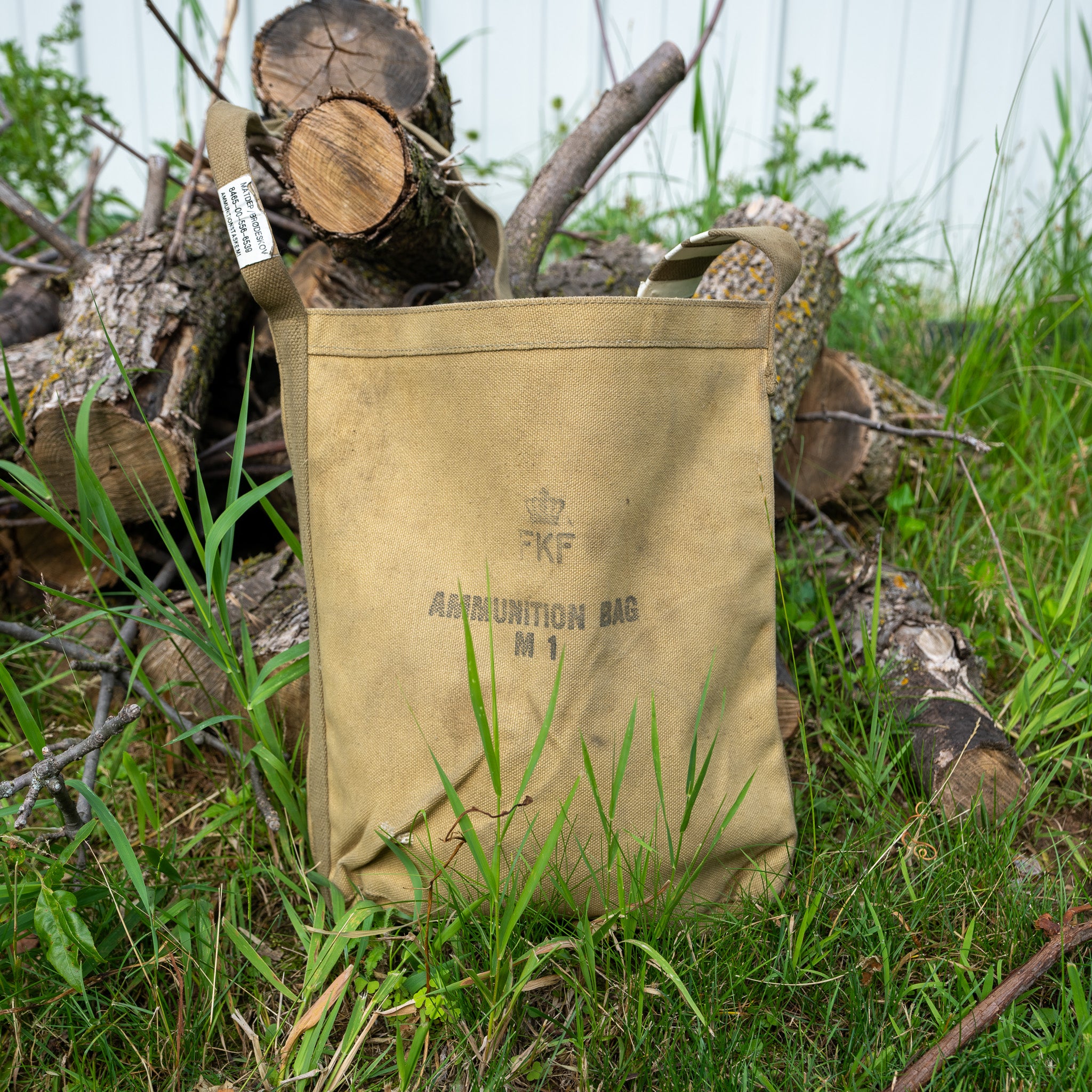 Issued Danish M1 Ammunition Bag