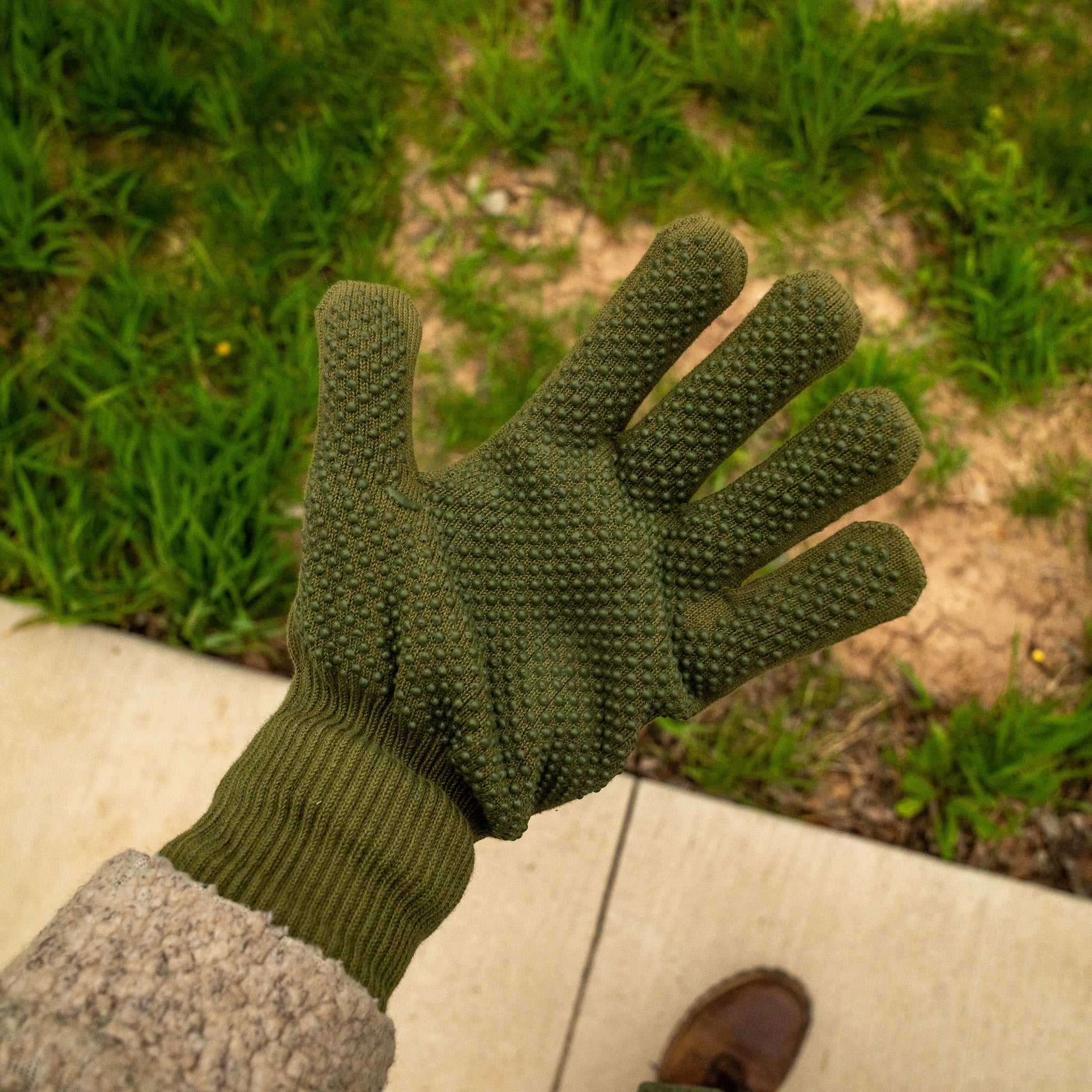 Issued USMC Grip Dot Gloves – Americana Pipedream Apparel