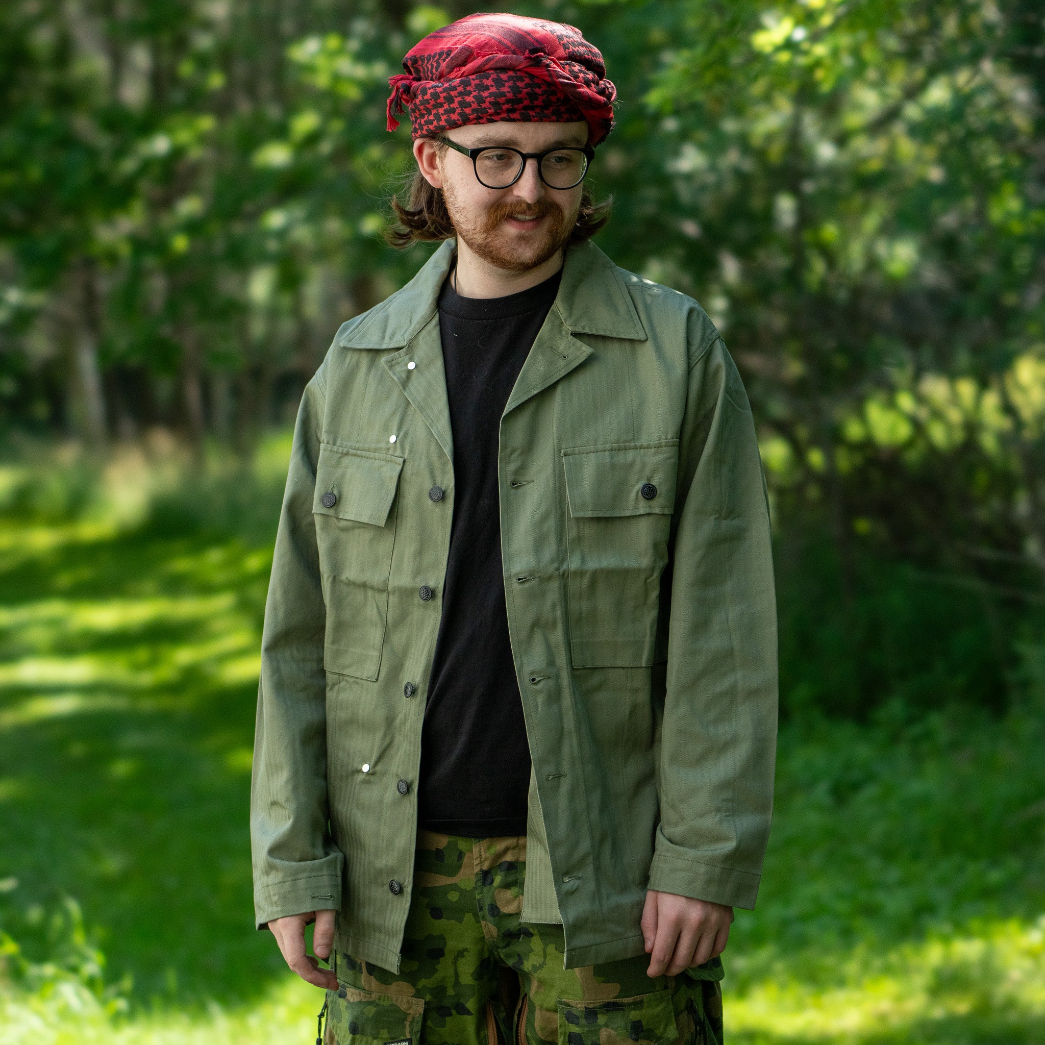 Repro US WWII OD No.3 HBT Jacket