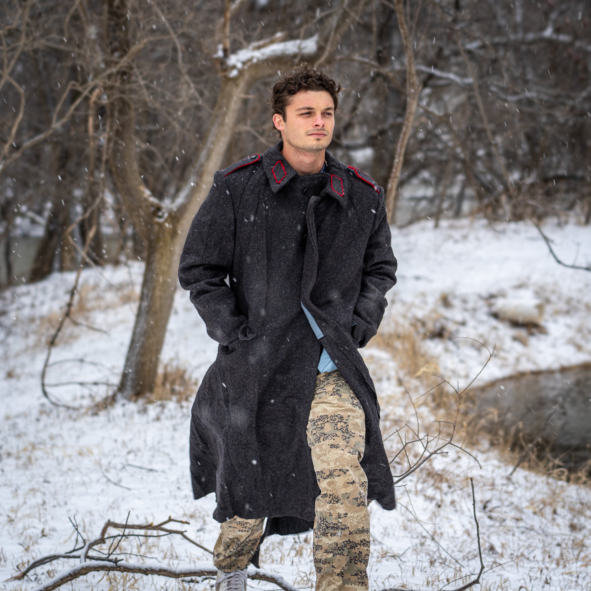 Issued Bulgarian Wool Greatcoat