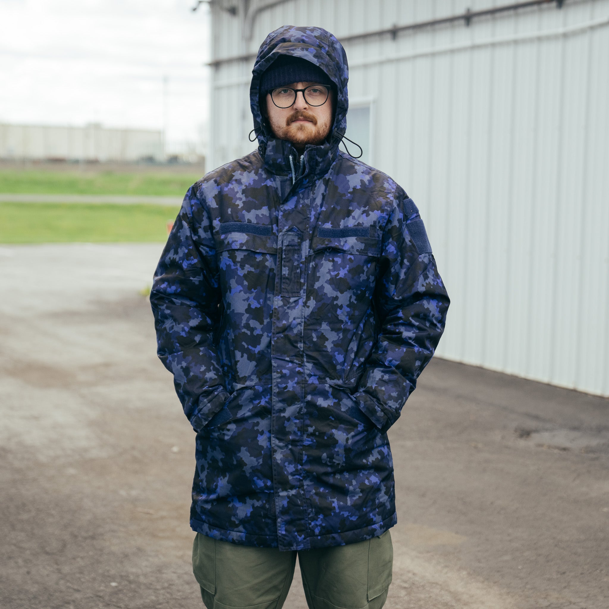 Issued Romanian M2017 Navy Parka