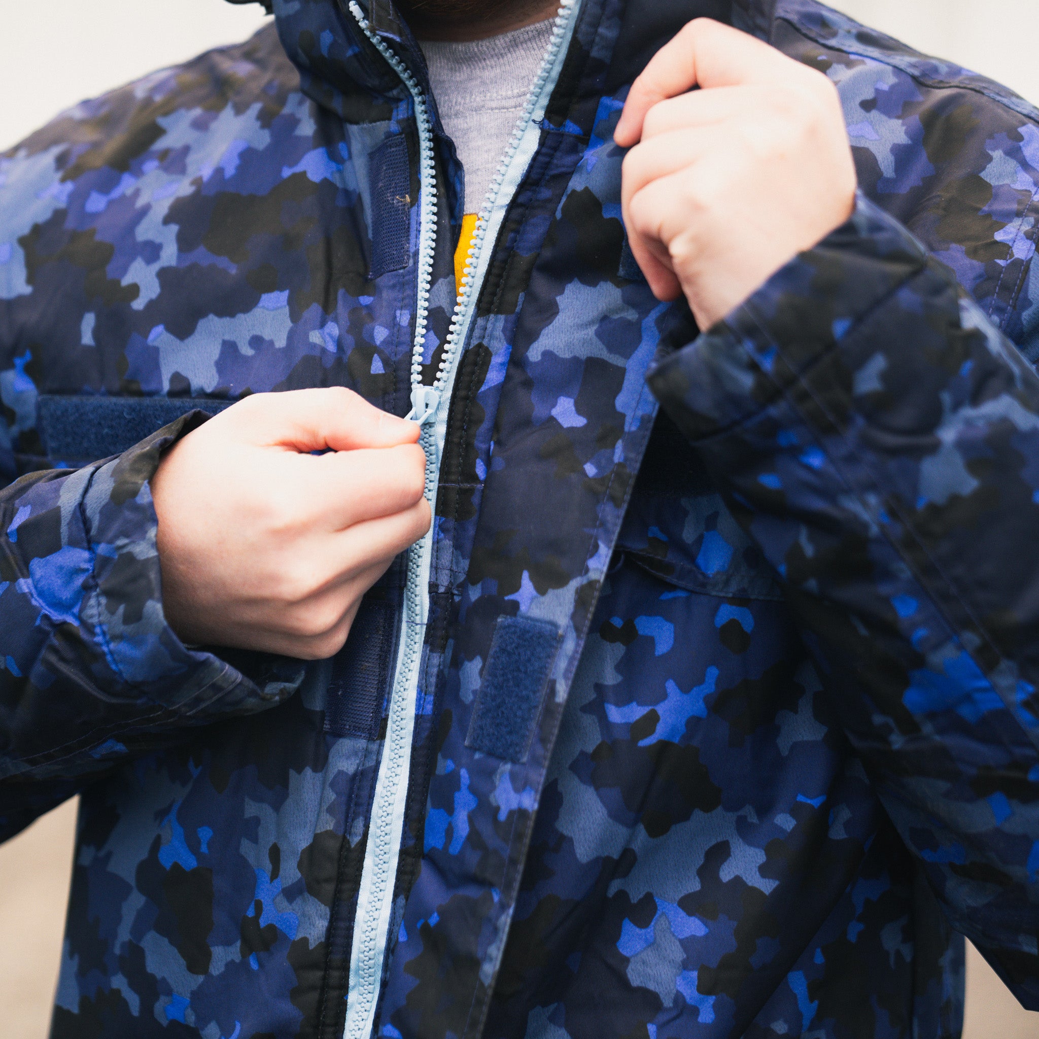 Issued Romanian M2017 Navy Parka