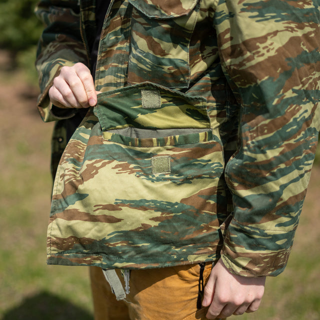 Issued Greek Lizard Camo M-65 Field Jacket – Americana Pipedream 