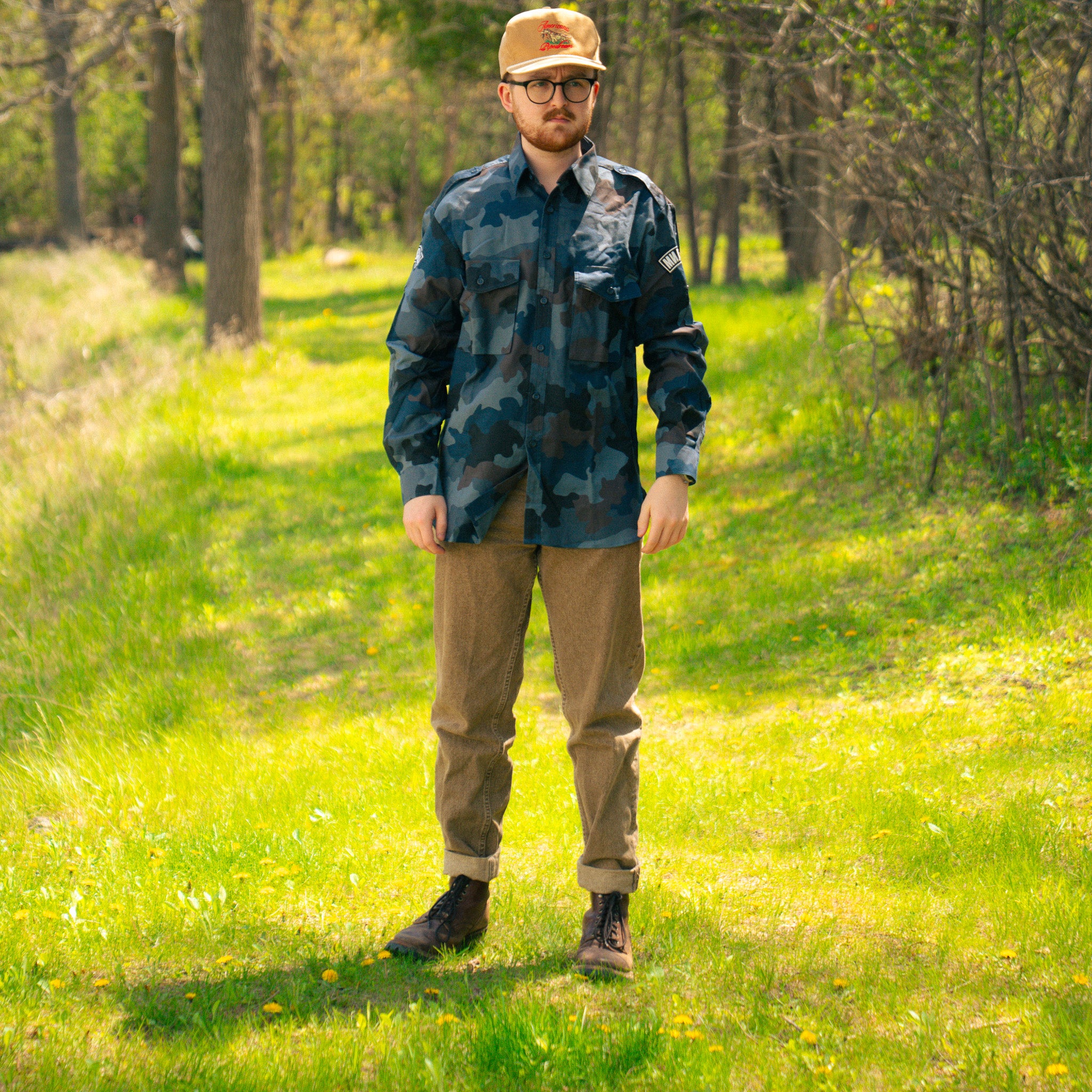 Unissued Serbian Milicijia Blue M89 Field Shirt