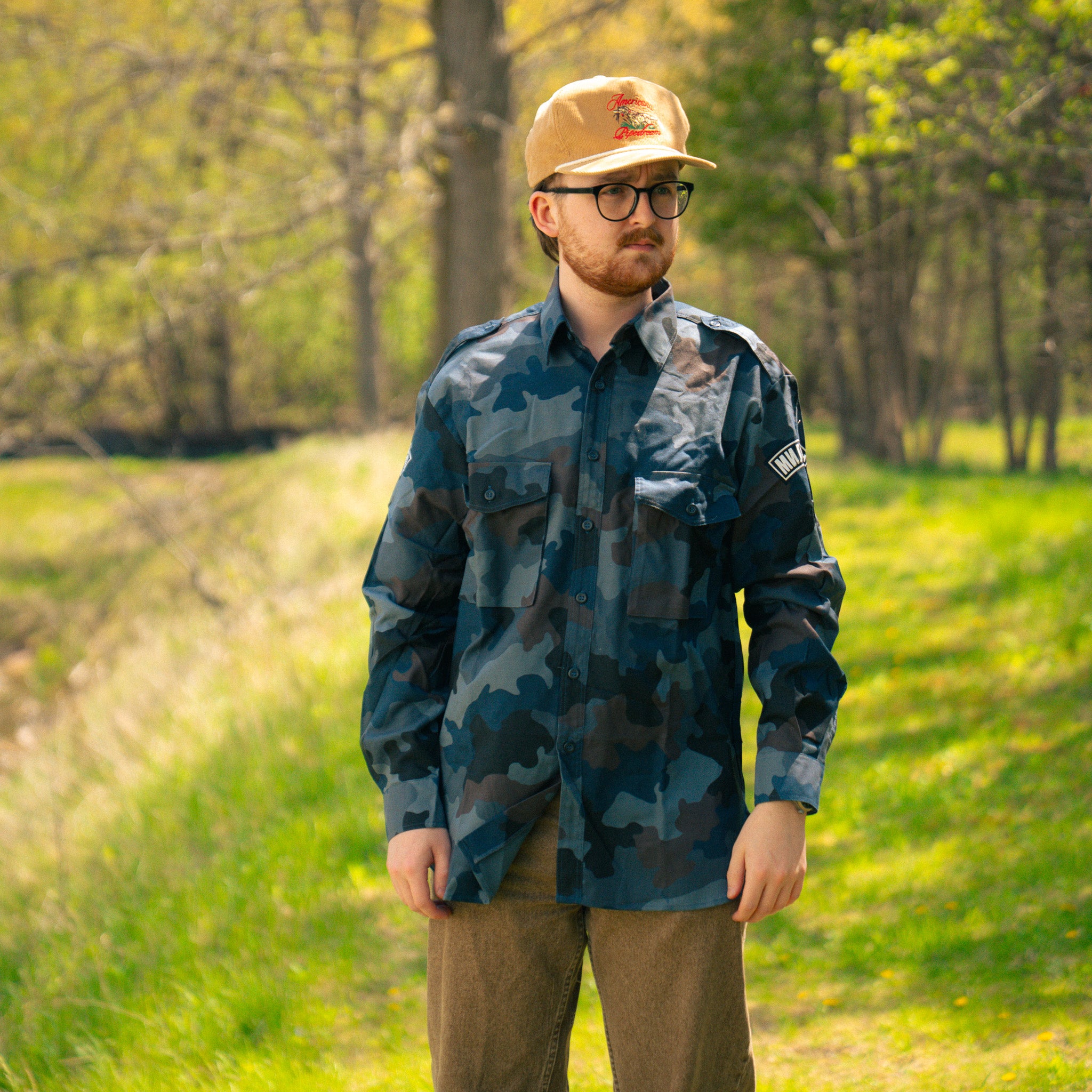 Unissued Serbian Milicijia Blue M89 Field Shirt