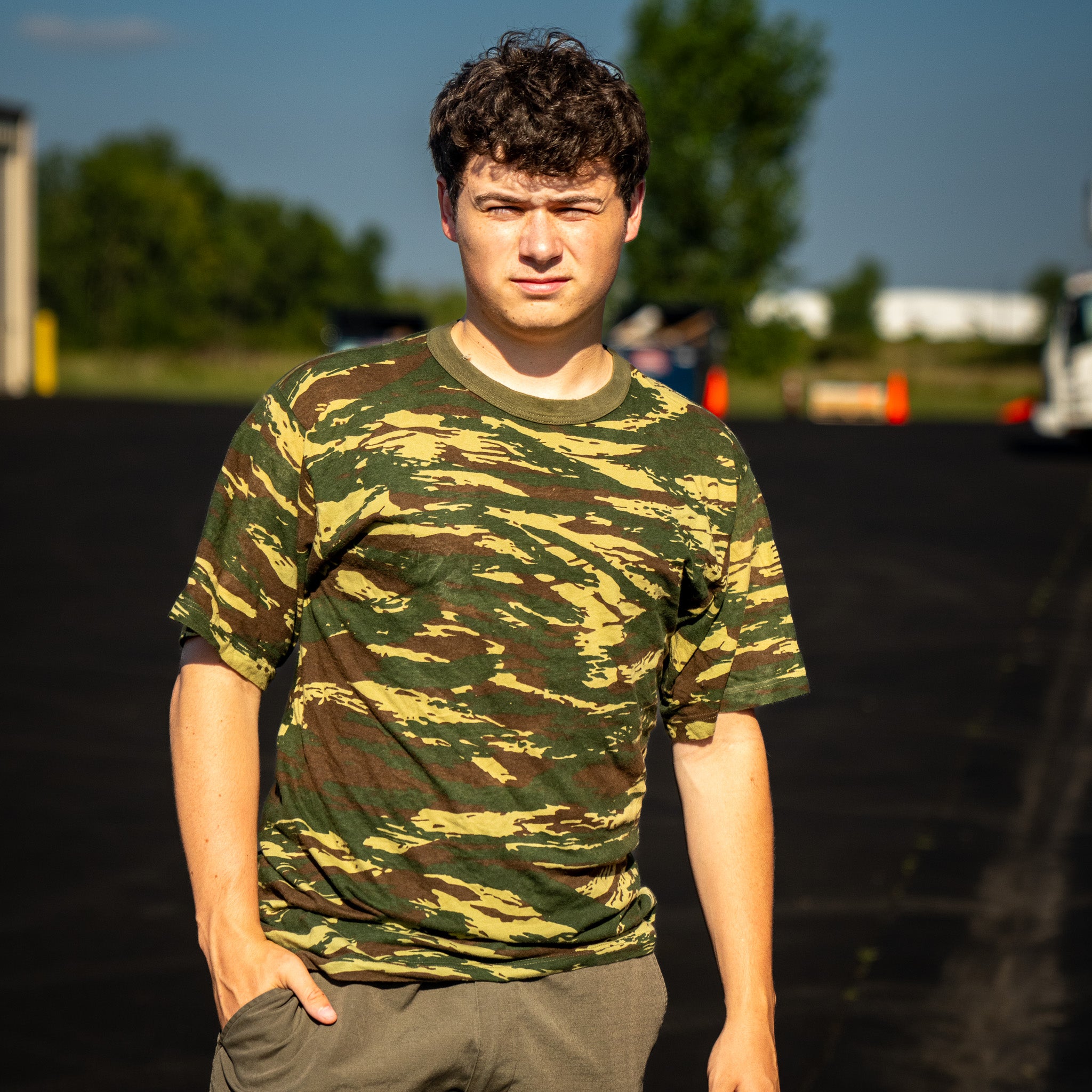 Issued Greek Lizard T-Shirt