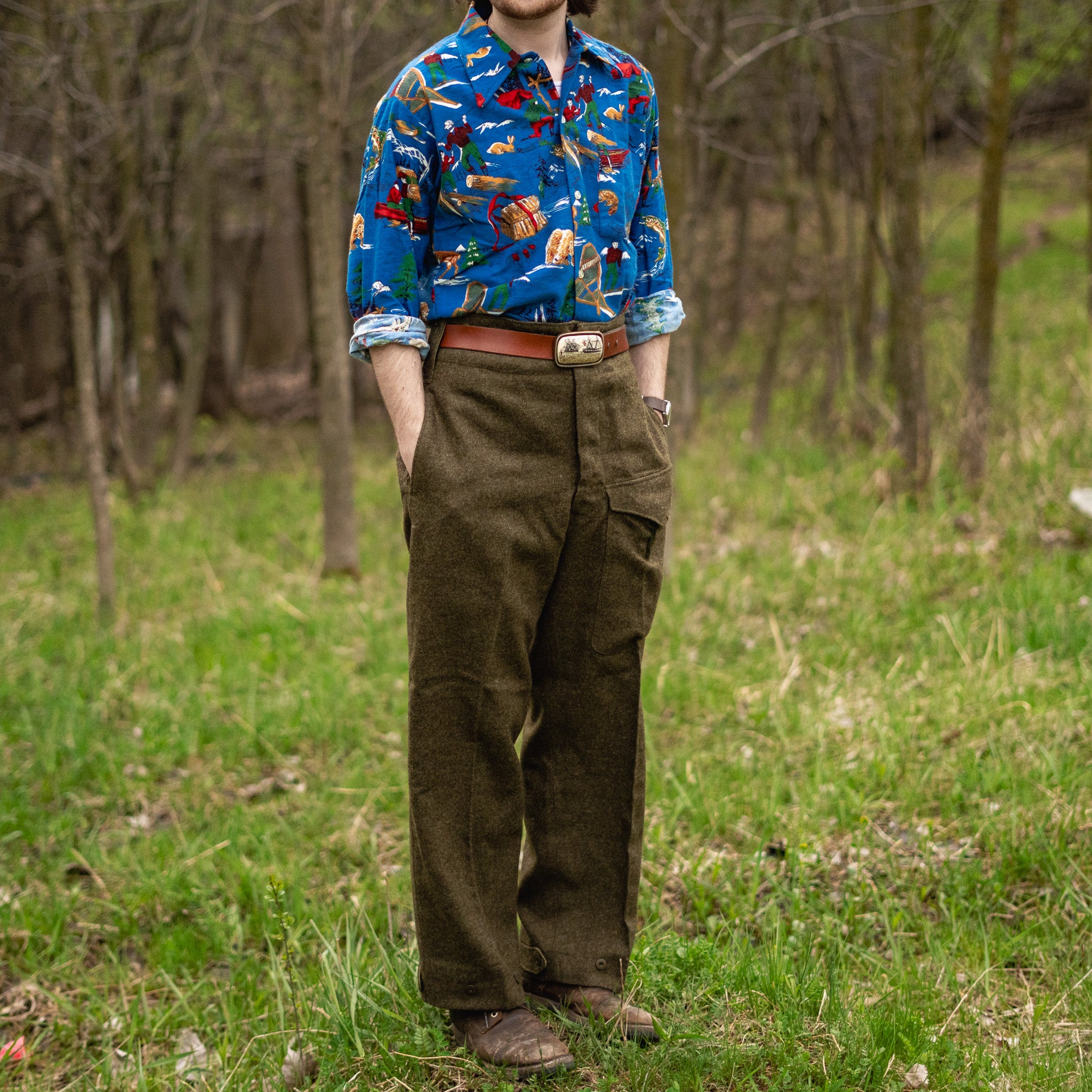 Unissued Canadian Pattern 1949 Battledress Trousers