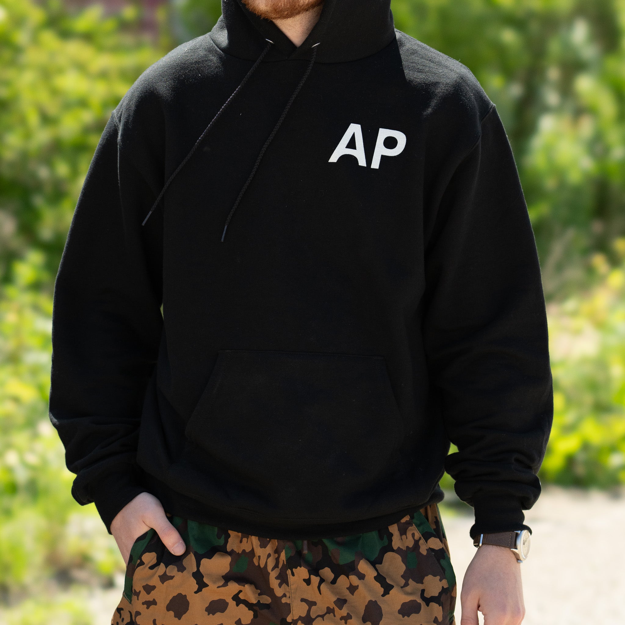 AMERICANA AMEYemblem HOODIE PULLOVERブラック Men's Classic Pullover - Black