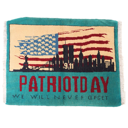 "PATRIOTDAY" 9/11 Remembrance Rug