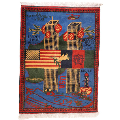 Afghan 9/11 Peace Rug