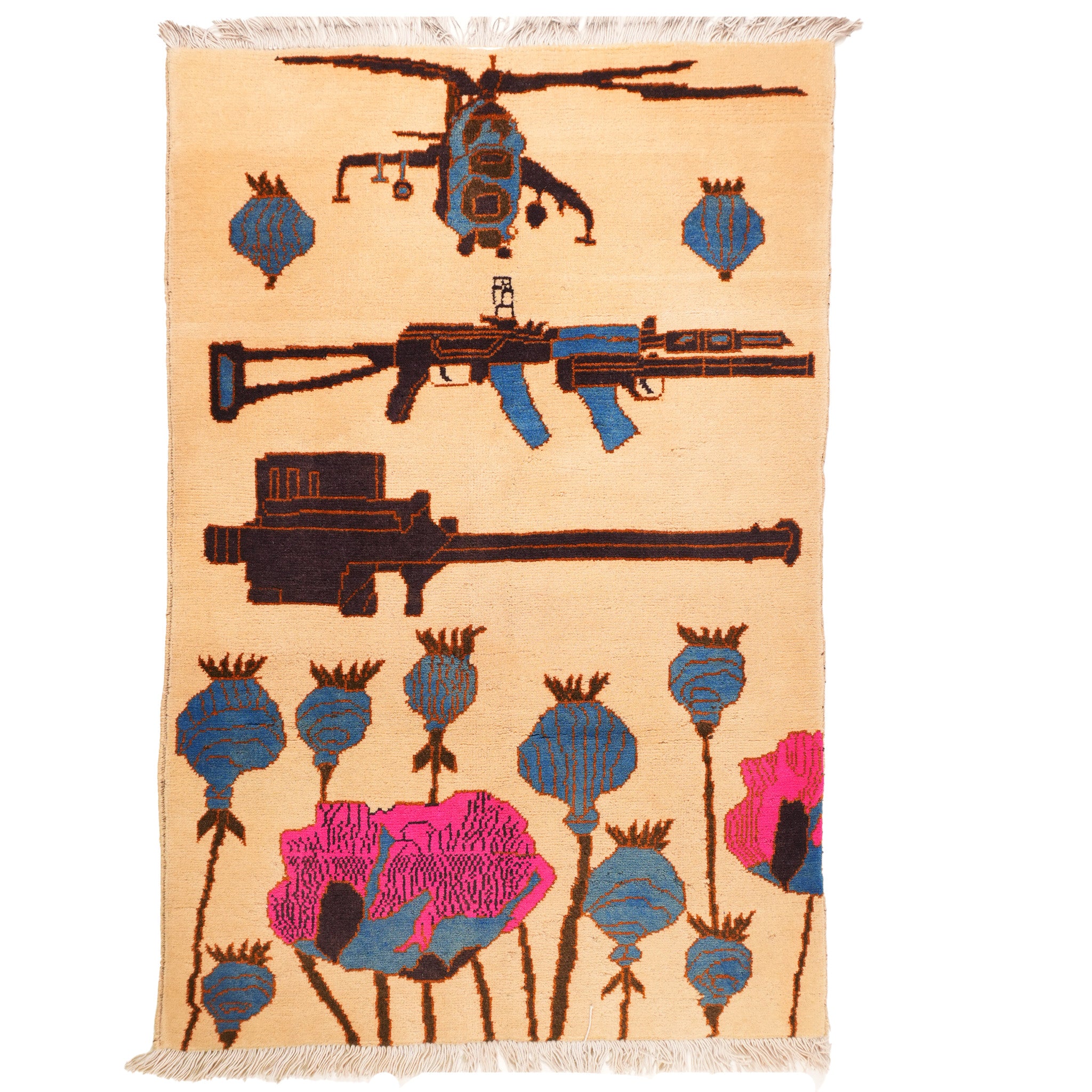 Soviet-Afghan War Rug