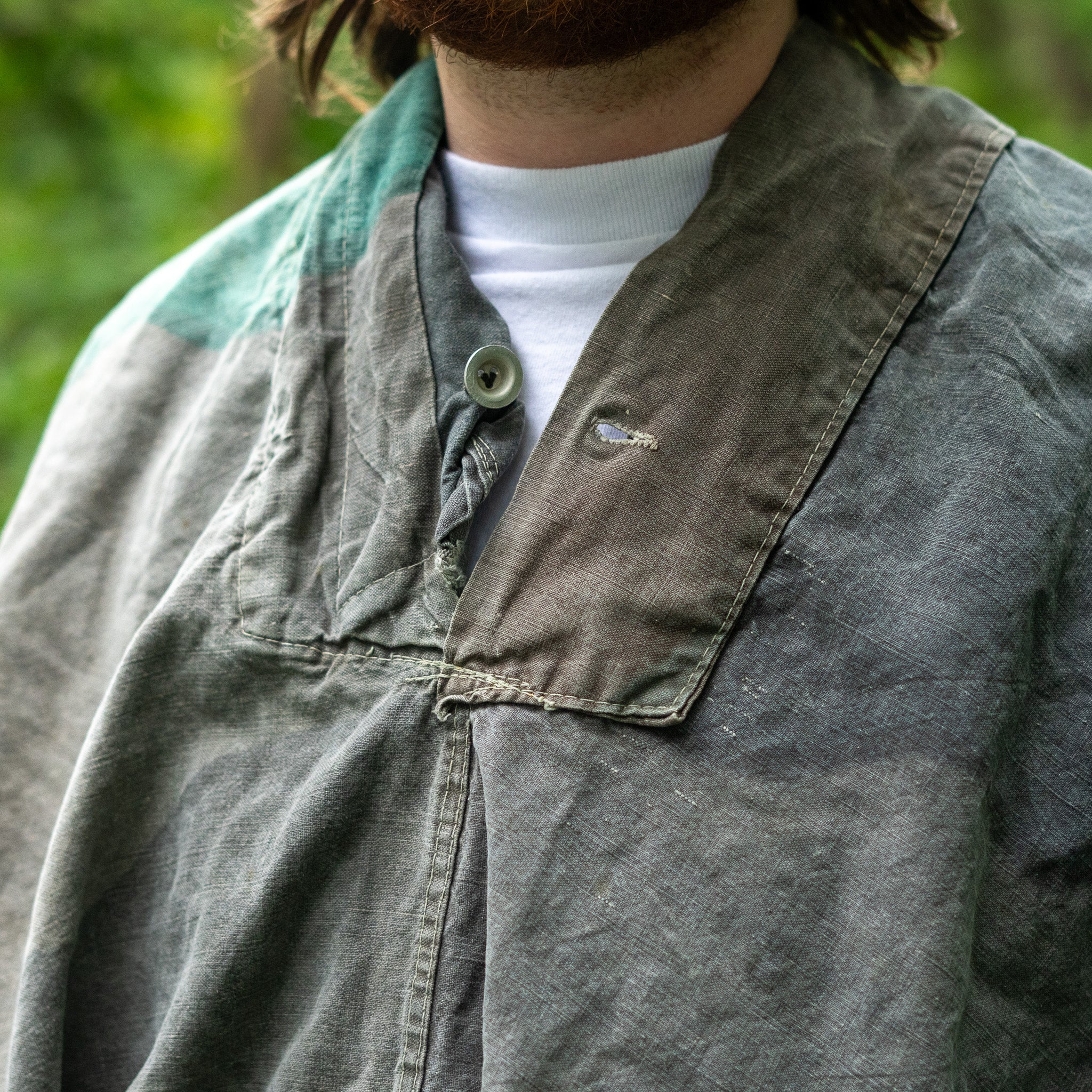 Issued Swedish Four Color "Knäppetält" M39 Poncho/Shelter Half