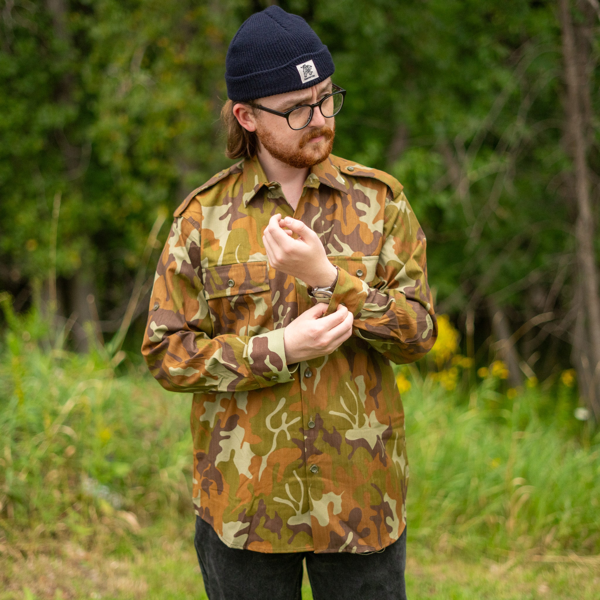 Issued Romanian M1990 "Leaf"/1994 "Fleck" Field Shirt