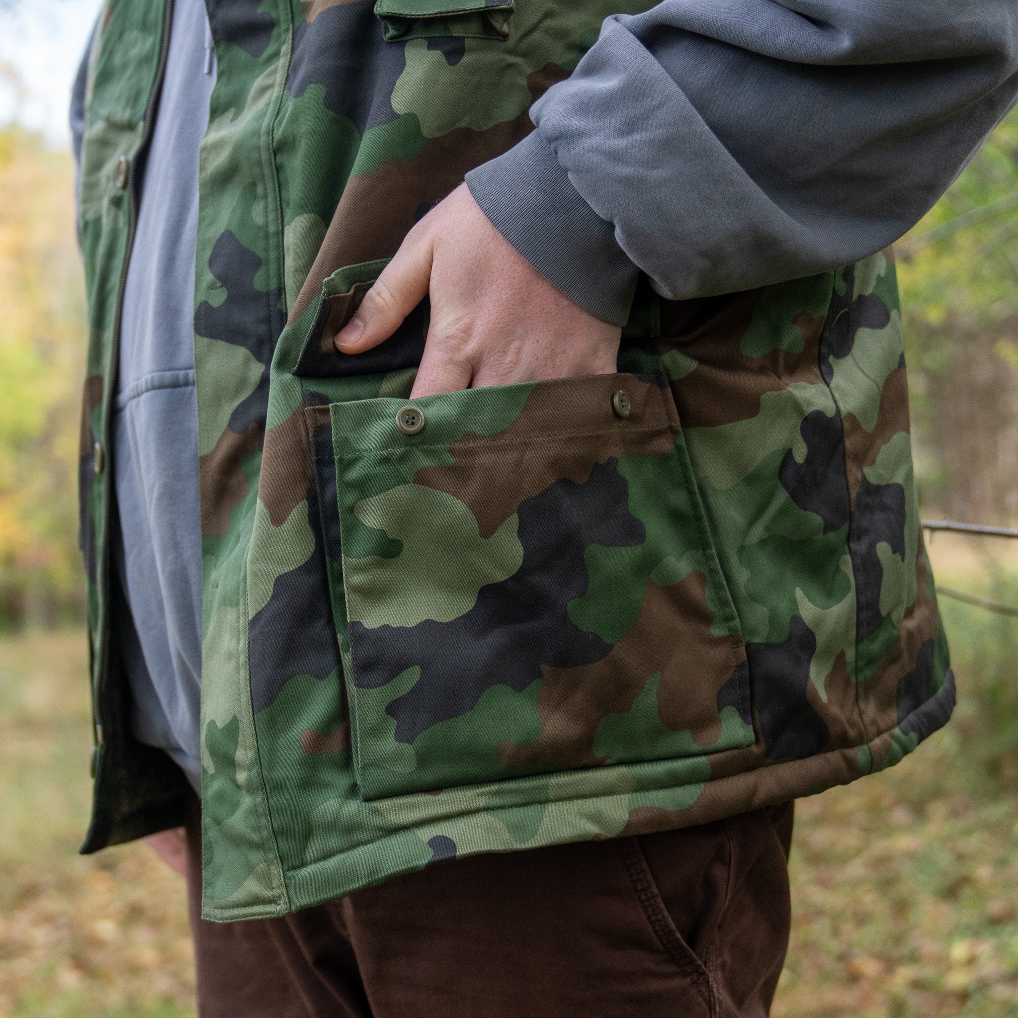 Issued Serbian M93 Oakleaf Vest w/Liner