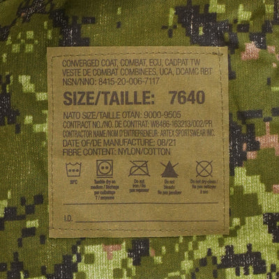 Unissued CADPAT ECU Field Shirt