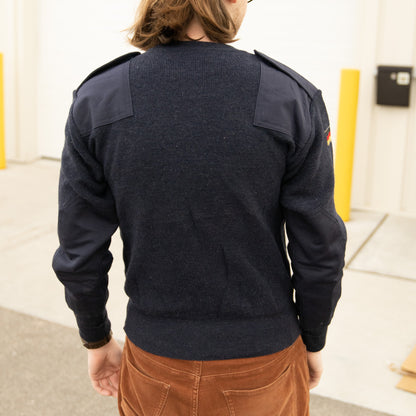 Issued German Blue Commando Sweater