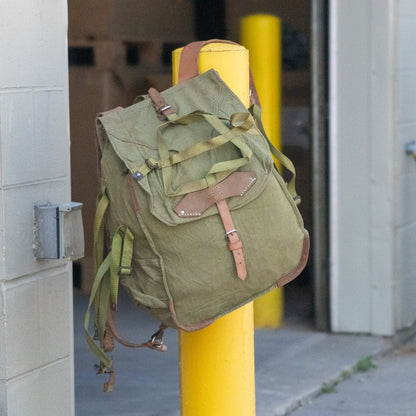 Issued Romanian Canvas Rucksack