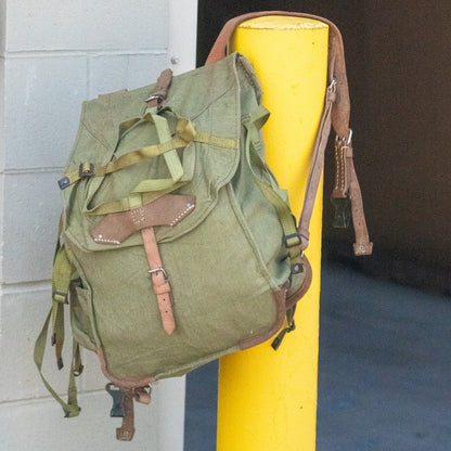 Issued Romanian Canvas Rucksack
