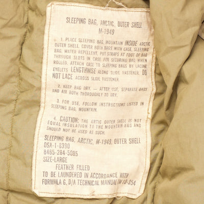 Issued USGI M1949 Sleeping Bag