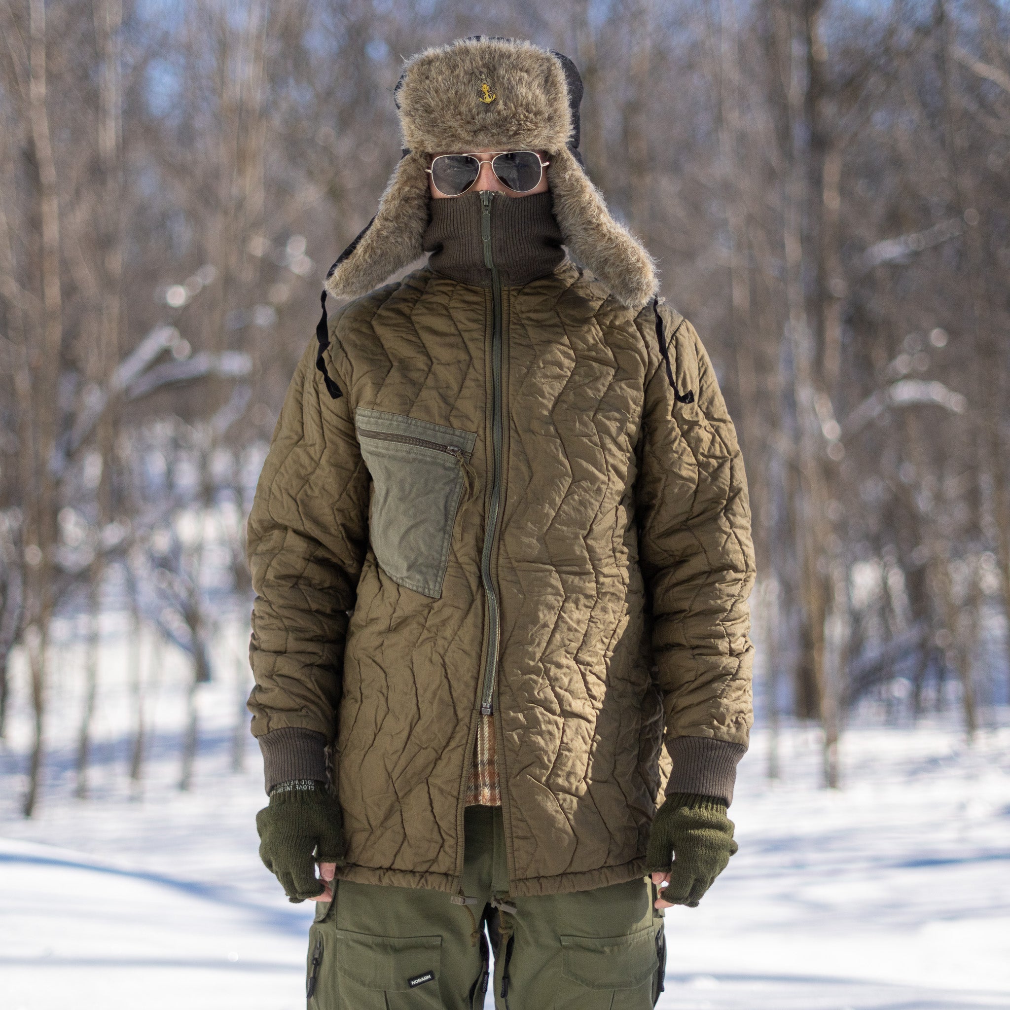 Issued German Bundeswehr Parka Liner