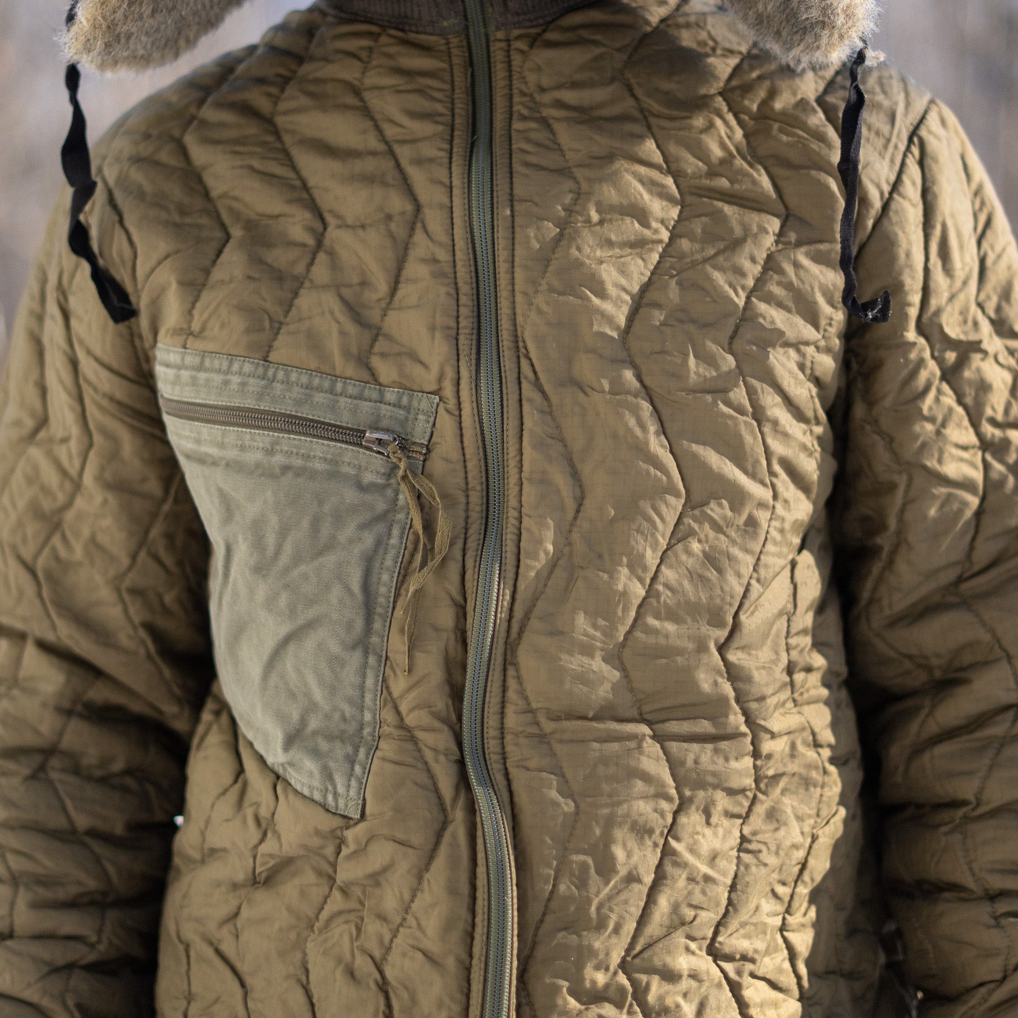 Issued German Bundeswehr Parka Liner