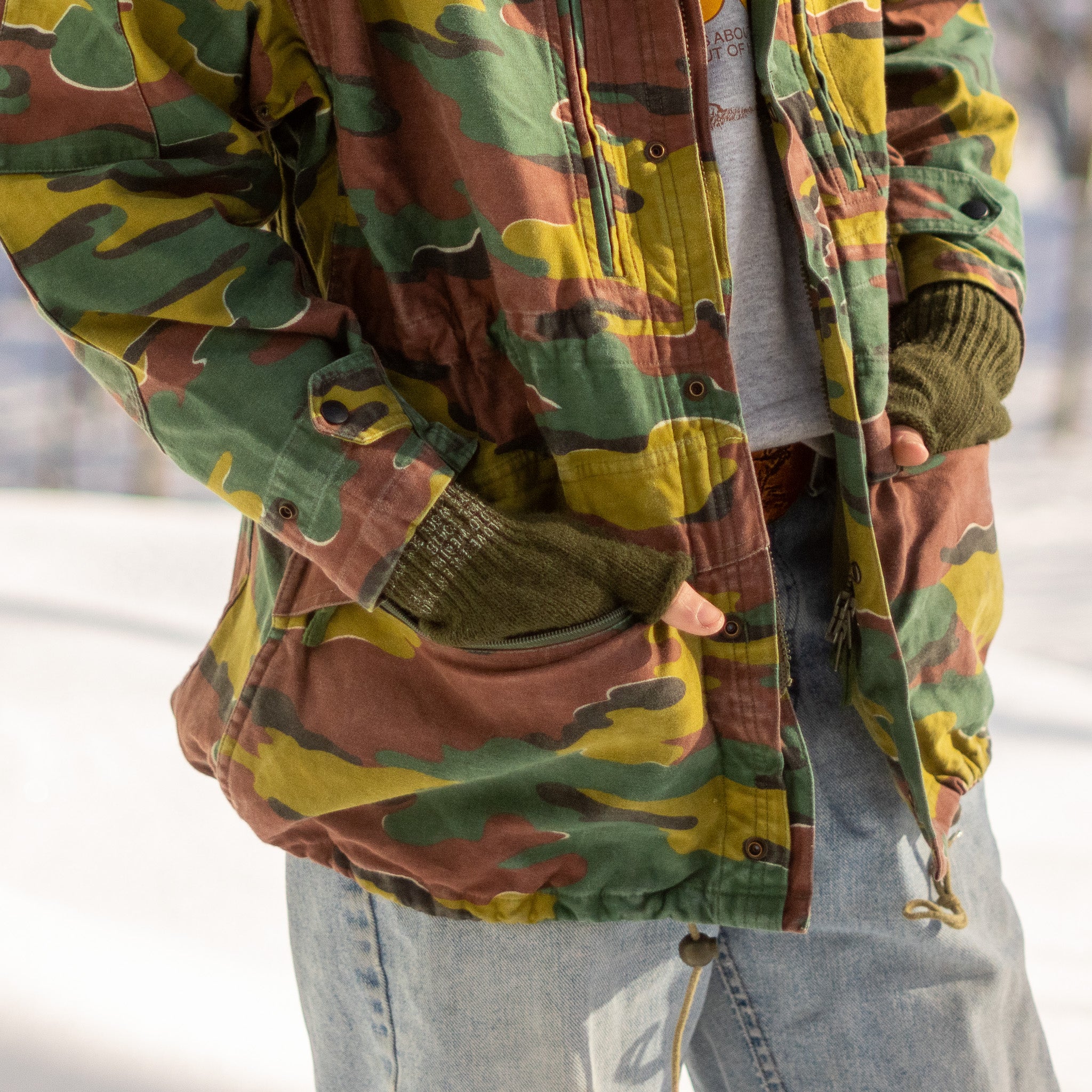 Issued Belgian Jigsaw Field Jacket