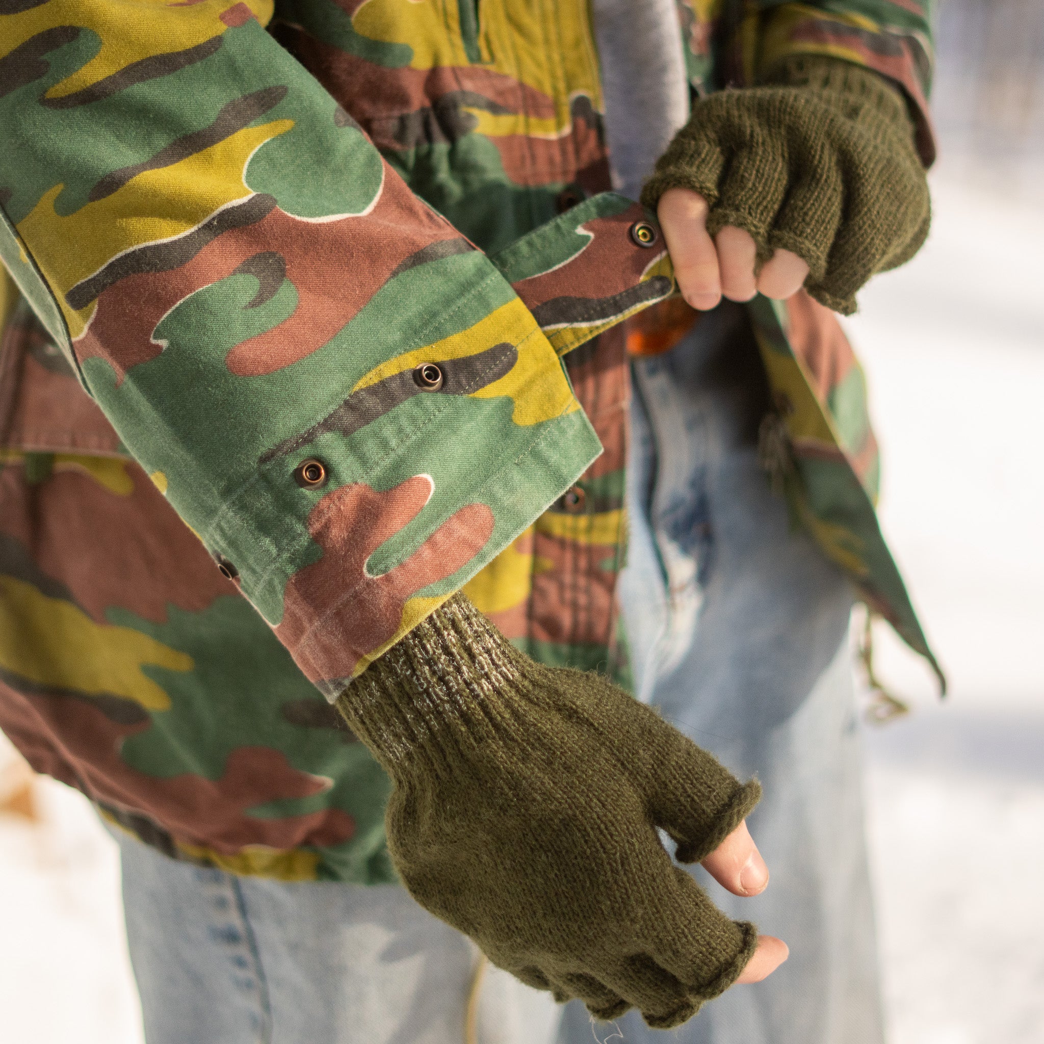 Issued Belgian Jigsaw Field Jacket