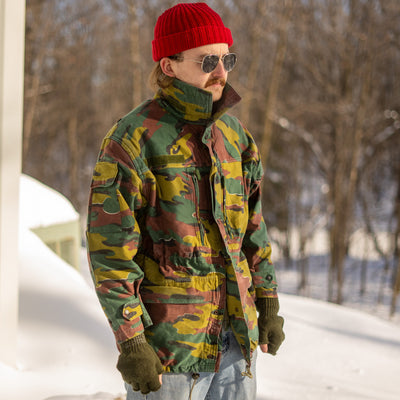 Issued Belgian Jigsaw Field Jacket