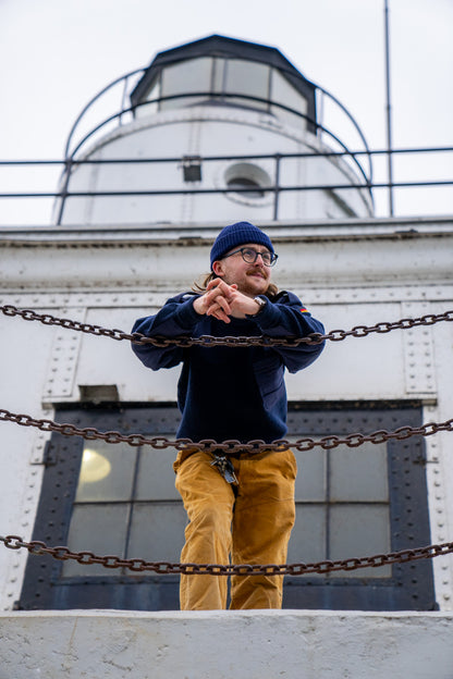 Issued German Blue Commando Sweater