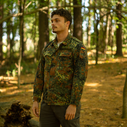 Issued Bundeswehr Flecktarn Field Shirt