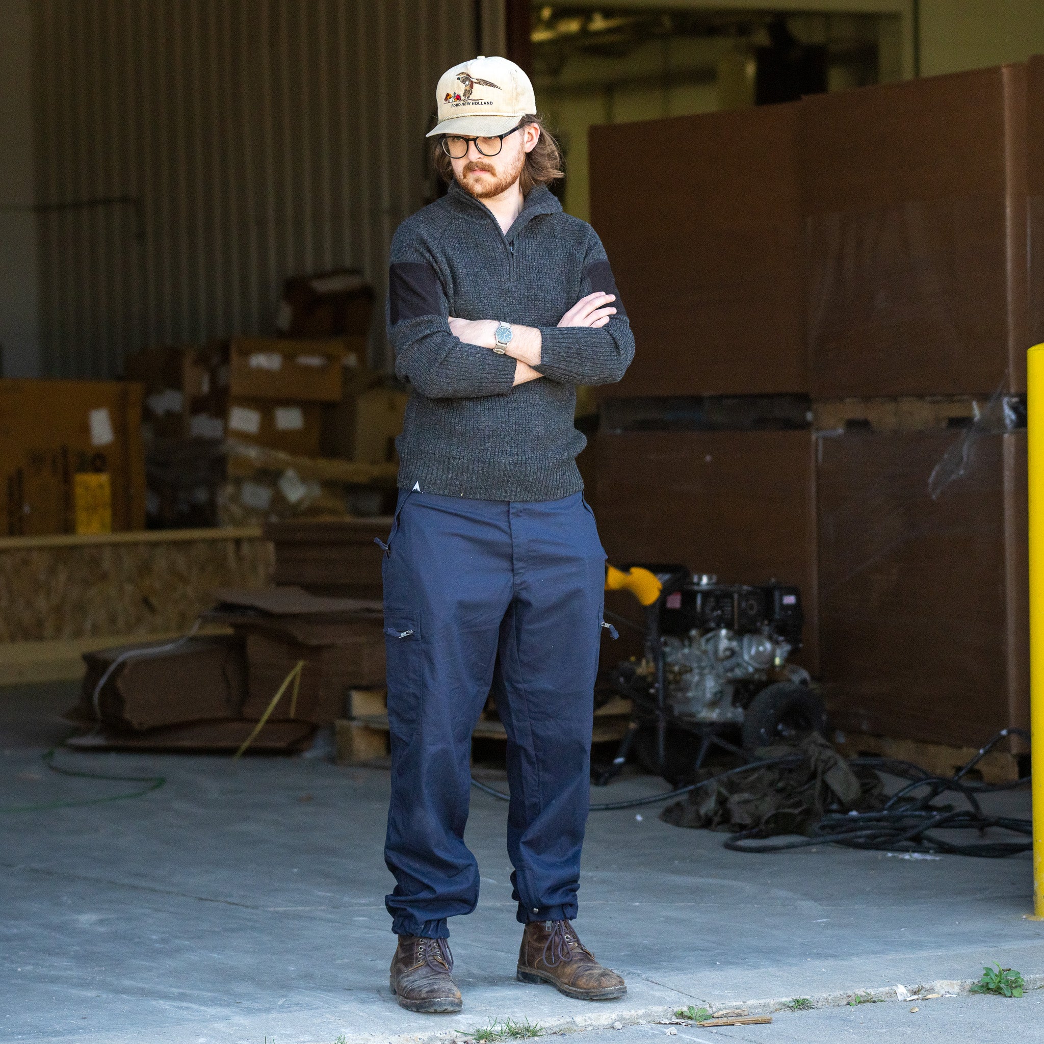 Issued French Raid Pants w/ Loop Snaps